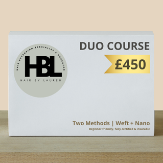 Duo Hair Extension Training Course - 2 Methods