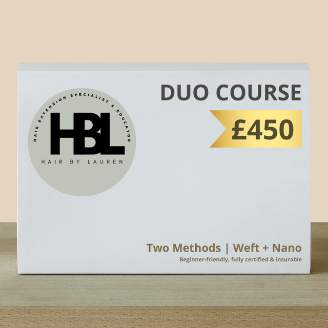 Duo Hair Extension Training Course - 2 Methods